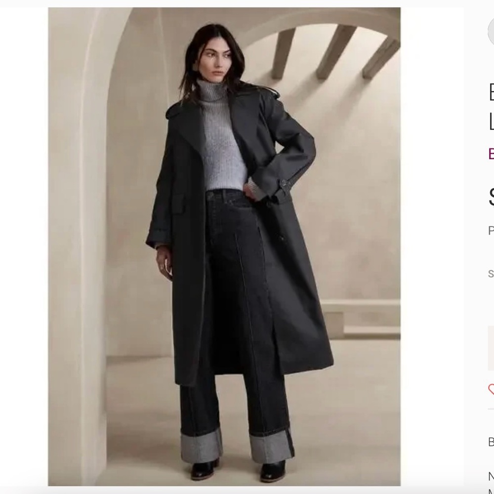 Banana Republic Timeless Trench Coat - Picture 7 of 7